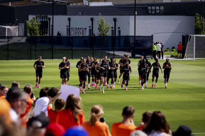 Football. World Cup 2026. Netherlands. Training. 10.06.2026