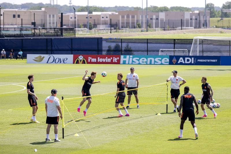 Football. World Cup 2026. Netherlands. Training. 10.06.2026