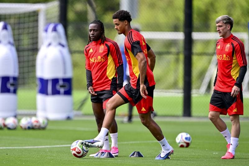 Football. World Cup 2026. Belgium. Training. 10.06.2026