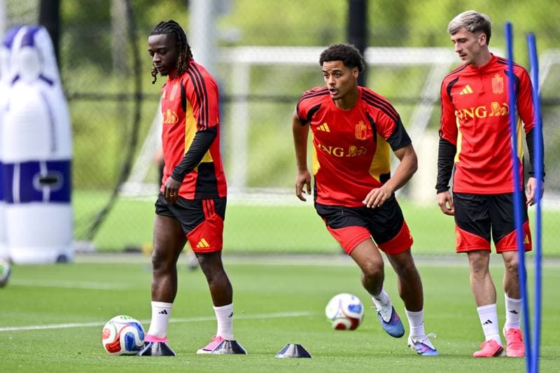 Football. World Cup 2026. Belgium. Training. 10.06.2026