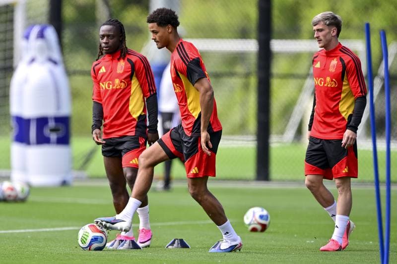 Football. World Cup 2026. Belgium. Training. 10.06.2026