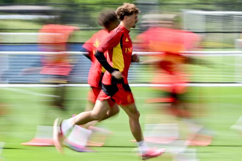 Football. World Cup 2026. Belgium. Training. 10.06.2026