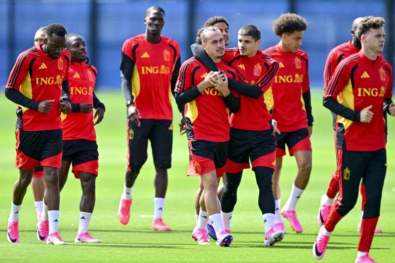 Football. World Cup 2026. Belgium. Training. 10.06.2026