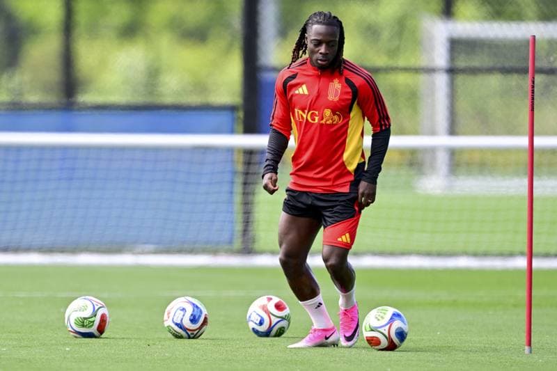 Football. World Cup 2026. Belgium. Training. 10.06.2026