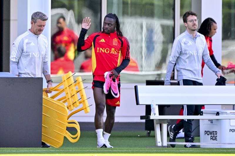 Football. World Cup 2026. Belgium. Training. 10.06.2026