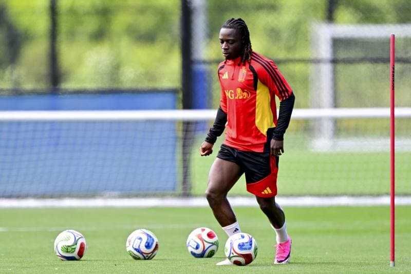 Football. World Cup 2026. Belgium. Training. 10.06.2026