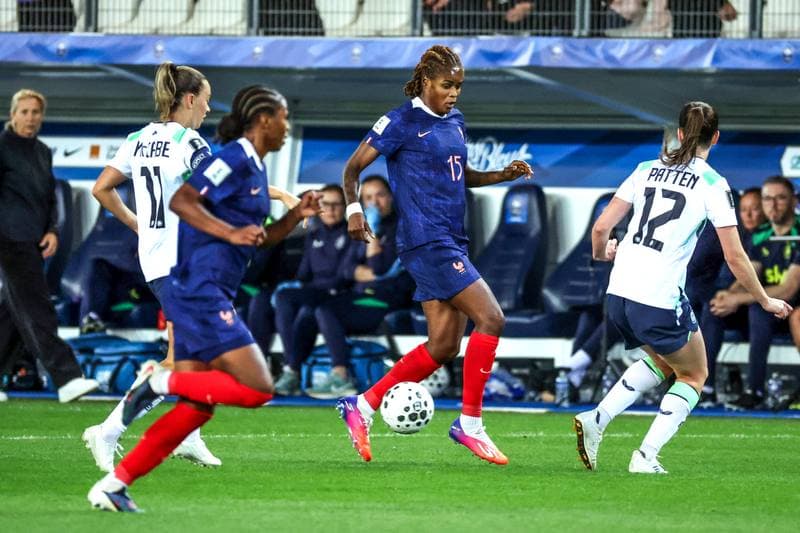 Football. Women's World Cup Qualifiers. France - Ireland. 09.06.2026