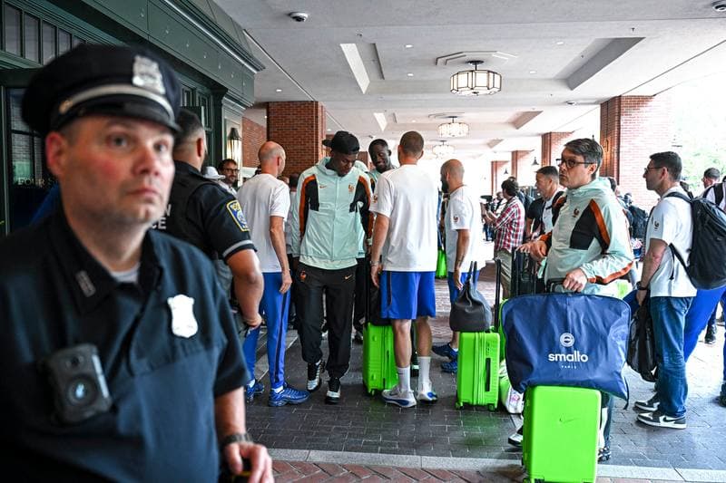 Football. World Cup 2026. France. Arrival to USA. 10.06.2026