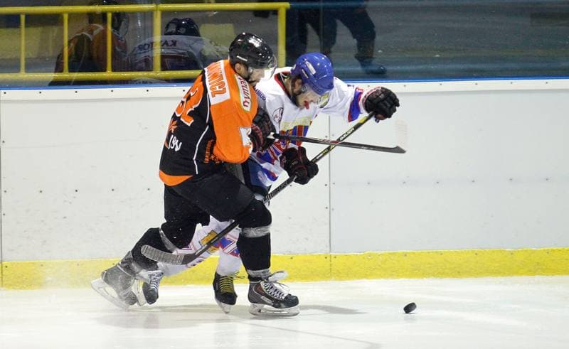 Ice Hockey. Polska Hokej Liga. Polonia Bytom - JKH GKS Jastrzebie. 14.12.2014