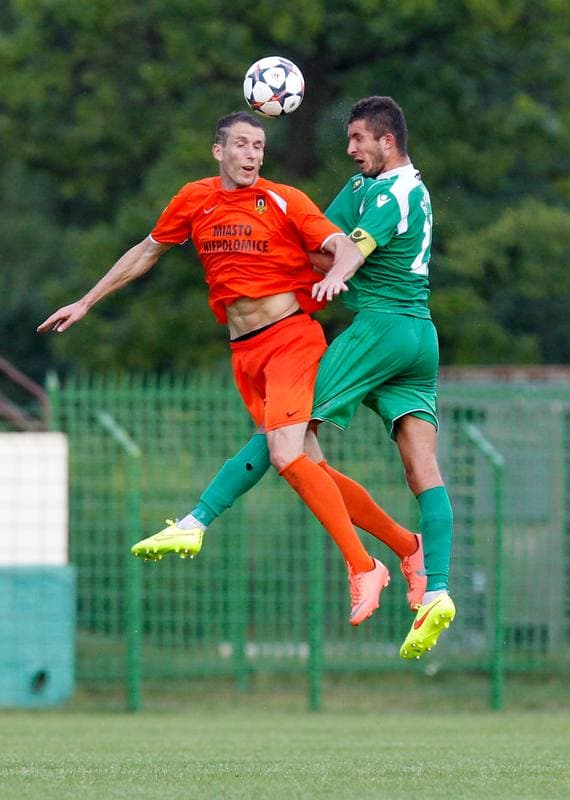 Football. Friendly Match. GKS Katowice - Puszcza Niepolomice. 26.07.2014