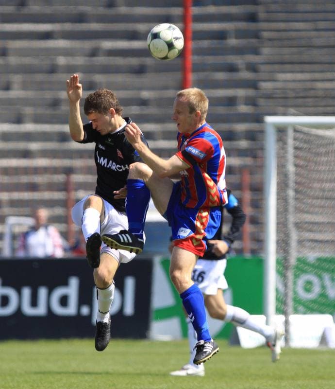 Football. Bytom Ekstraklasa. Polonia Bytom - Cracovia Krakow. 10.05.2011