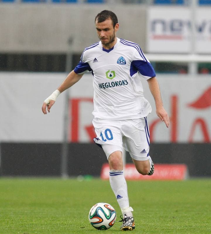 Football. UEFA Europa League. Ruch Chorzow - Esbjerg FB. 31.07.2014