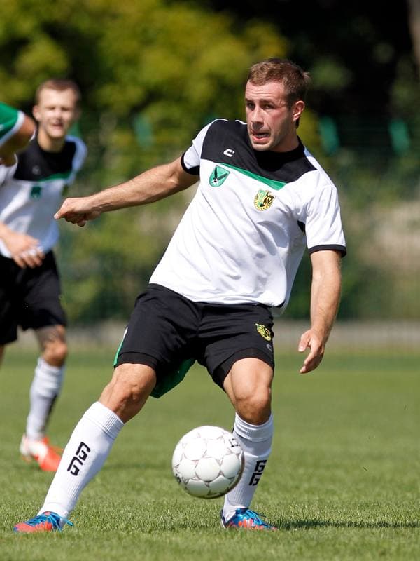 Football. III Liga Opolsko - Slaska. Grunwald Ruda Slaska - GKS Jastrzebie. 09.08.2014