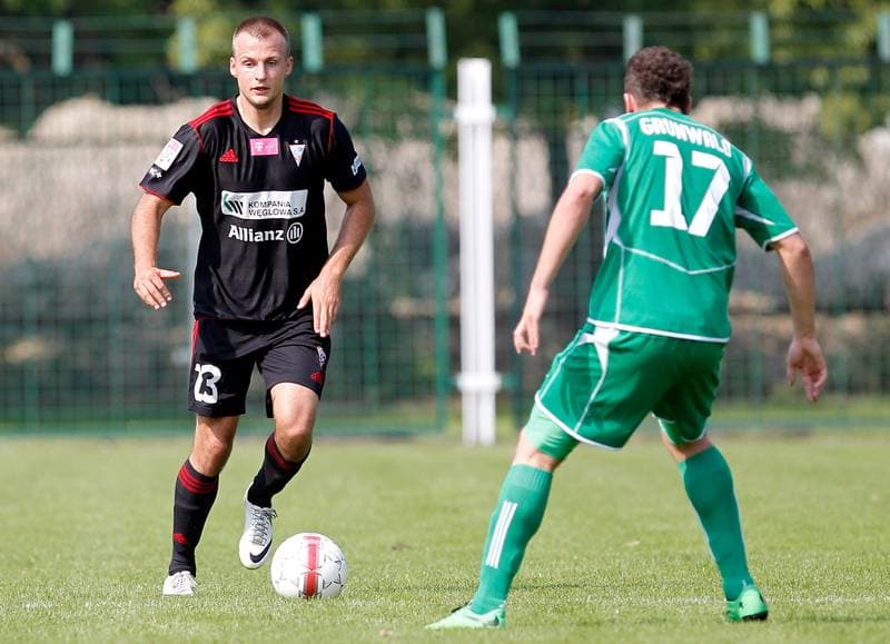 Football. III Liga. Grunwald Ruda Slaska - Gornik II Zabrze. 12.09.2015