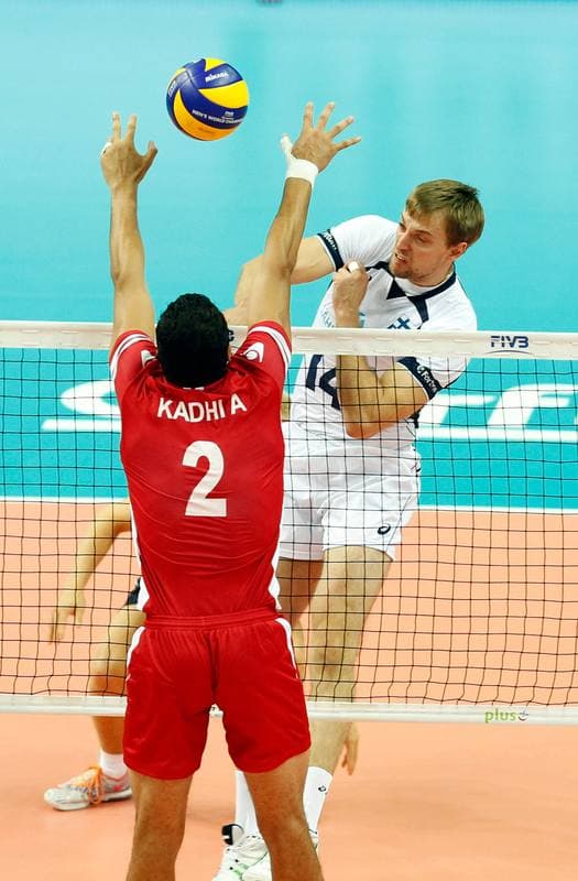 Volleyball. FIVB Men's World Championship. Tunisia - Finland. 07.09.2014