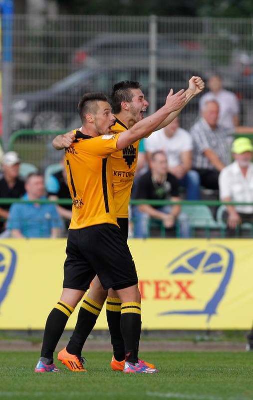 Football. I Liga. Drutex Bytovia Bytow - GKS Katowice. 13.09.2014