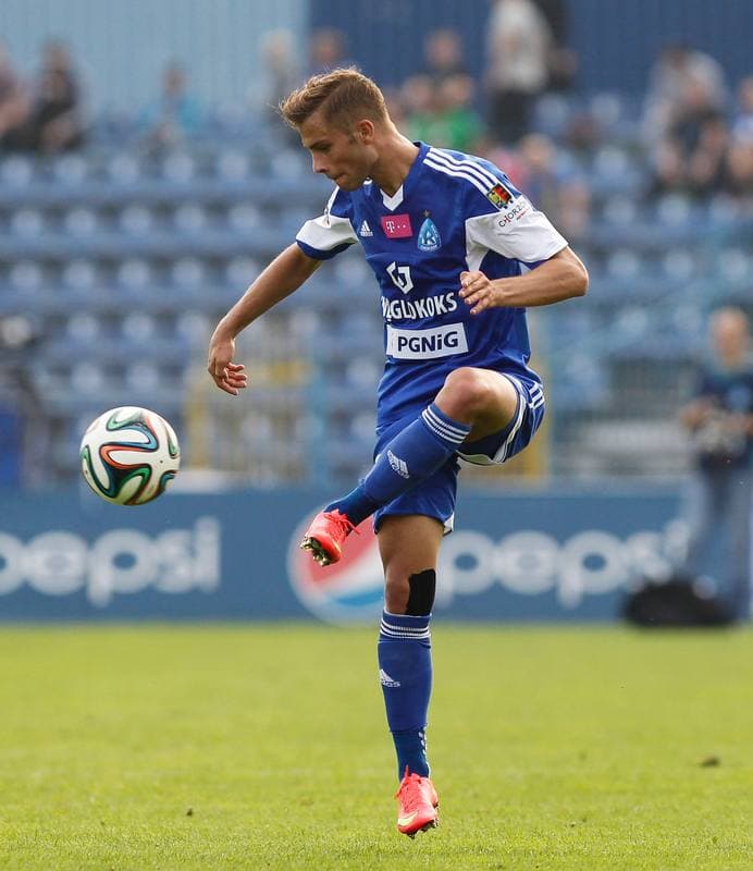 Football. T-Mobile Ekstraklasa. Ruch Chorzow - GKS Belchatow. 21.09.2014