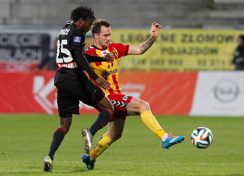 Football. PKO BP Ekstraklasa. Gornik Zabrze - Korona Kielce. 08.11.2015