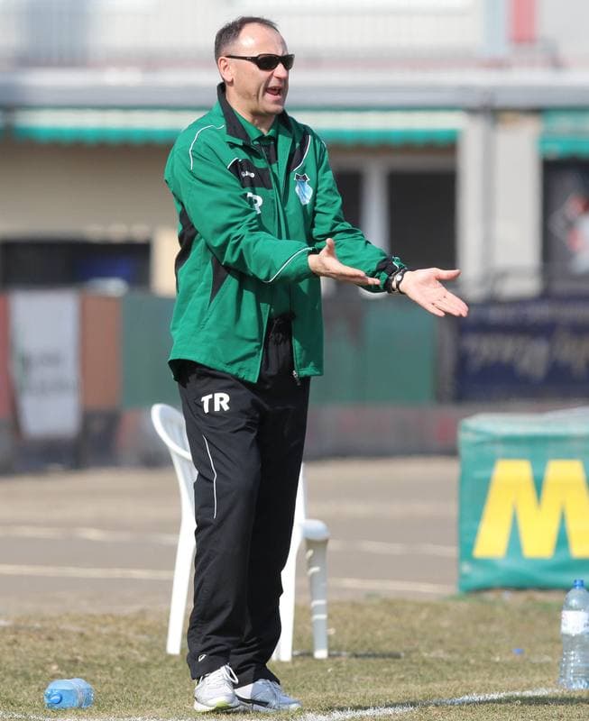 Football. II liga. ROW Rybnik - Baltyk Gdynia. 18.03.2012