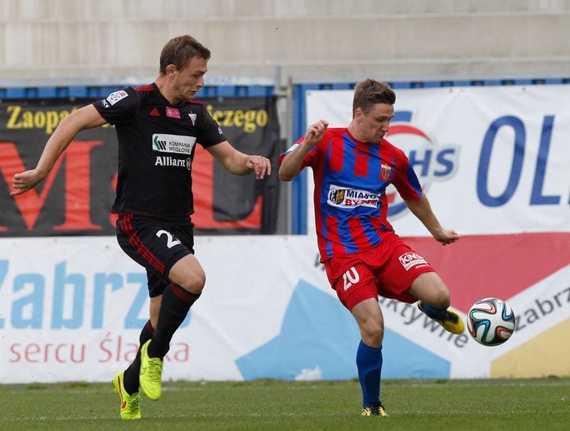 Football. III Liga. Gornik II Zabrze - Polonia Bytom. 05.10.2014