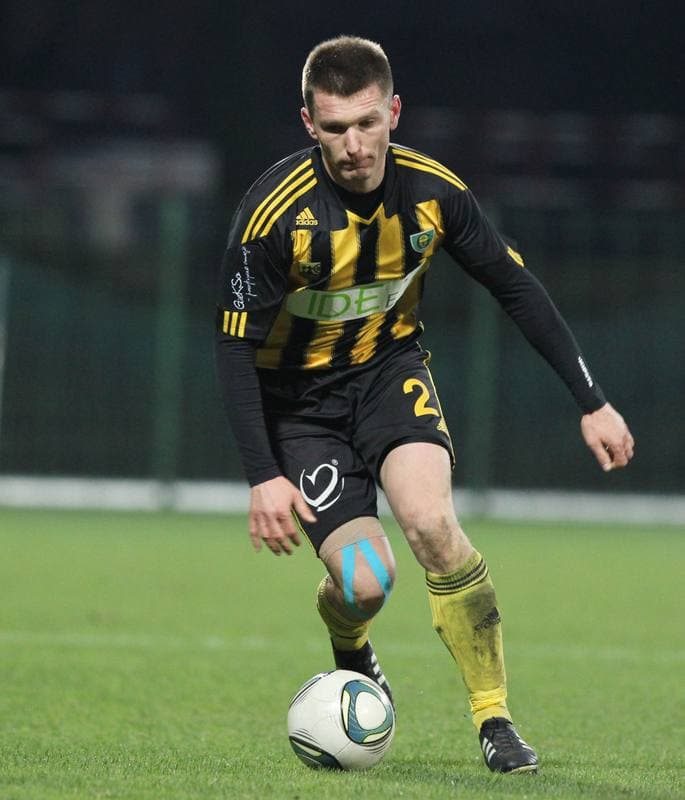 Football. I liga. GKS Katowice - Dolcan Zabki. 31.03.2012