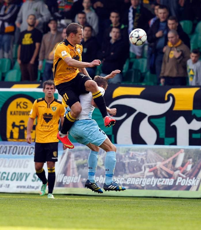 Football. I Liga. GKS Katowice - Stomil Olsztyn. 18.10.2014