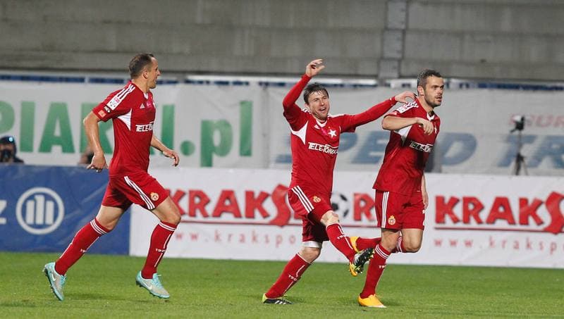 Football. T-Mobile Ekstraklasa. Gornik Zabrze - Wisla Krakow. 08.11.2013