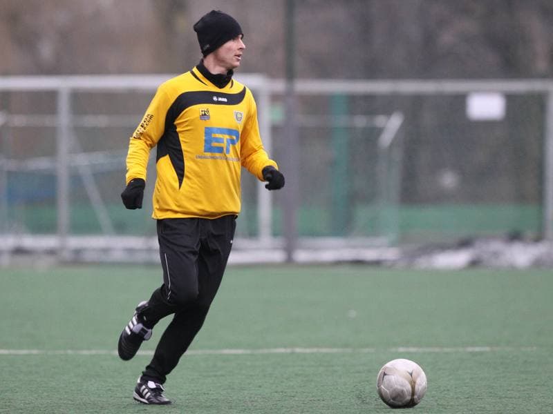 Football. Sparing. GKS Katowice - LZS Lesnica. 05.02.2011