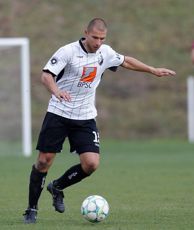 Football. III Liga Slaskopolska. Szombierki Bytom - Polonia Bytom. 25.10.2014