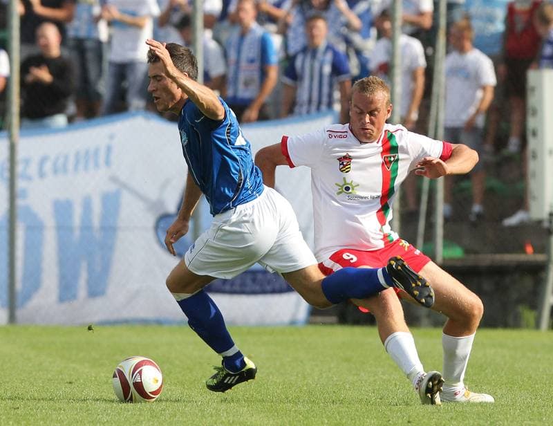 Football. Puchar Polski. Zaglebie Sosnowiec - Stal Rzeszow. 18.07.2012