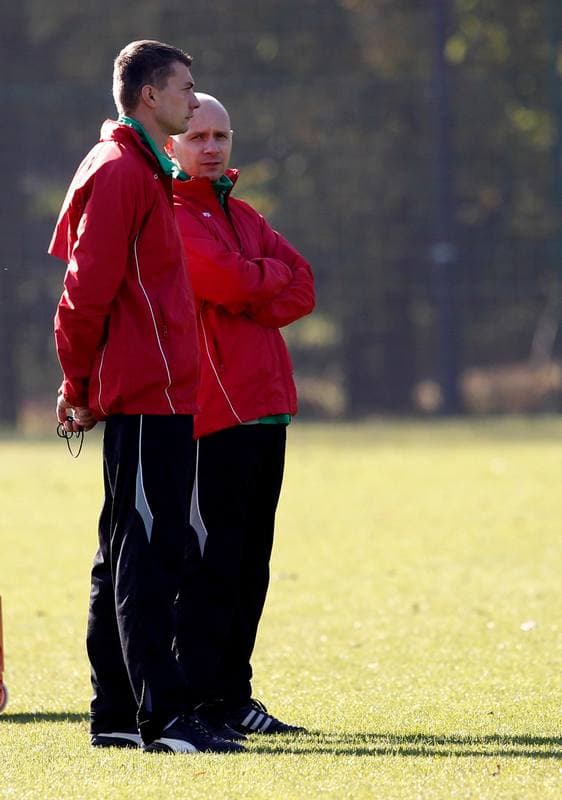 Football. GKS Katowice. Training. 29.10.2014