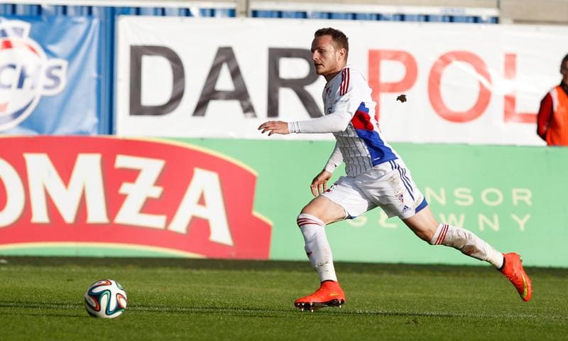 Football. T-Mobile Ekstraklasa. Gornik Zabrze - Pogon Szczecin. 02.11.2014