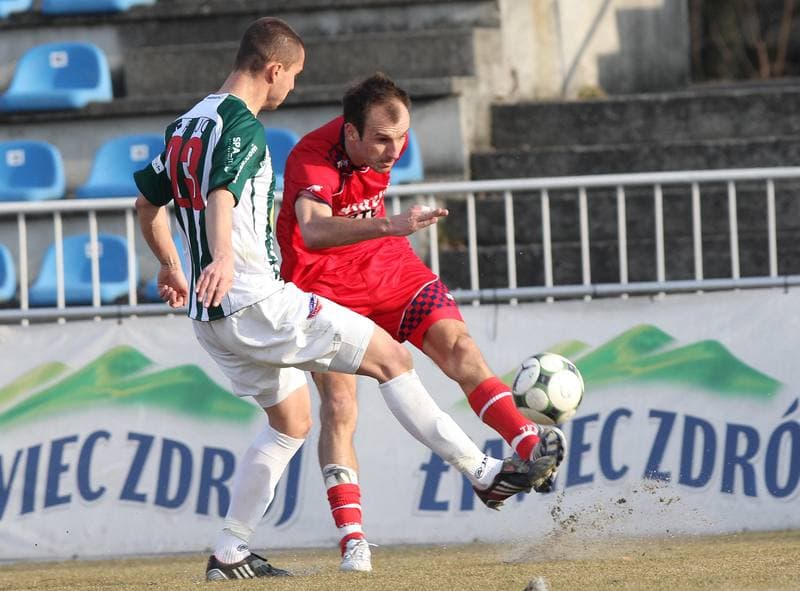 Football. I liga. Odra Wodzislaw Slaski - Warta Poznan. 12.03.2011
