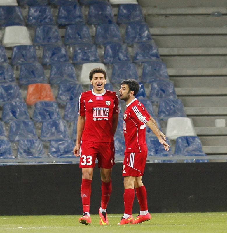 Football. Polish Cup. Podbeskidzie Bielsko Biala - Piast Gliwice. 19.03.2015