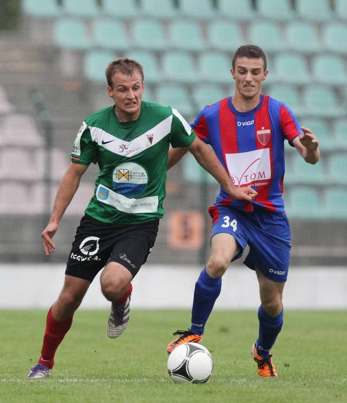 Football. I liga. GKS Tychy - Polonia Bytom. 01.09.2012
