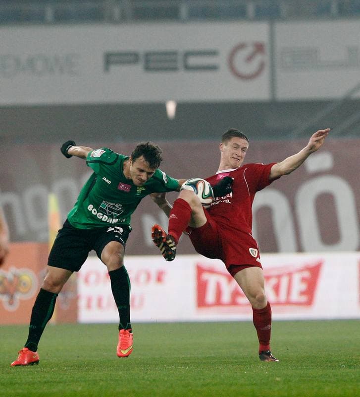 Football. T-Mobile Ekstraklasa. Piast Gliwice - Gornik Leczna. 07.11.2014