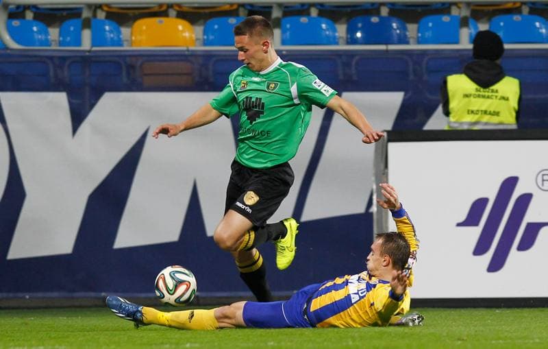 Football. I Liga. Arka Gdynia - GKS Katowice. 16.11.2014