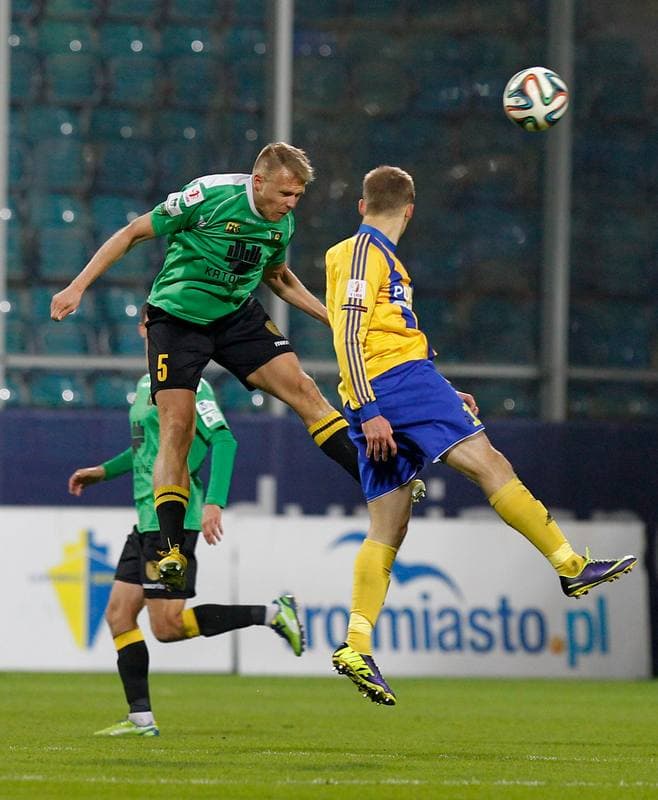 Football. I Liga. Arka Gdynia - GKS Katowice. 16.11.2014