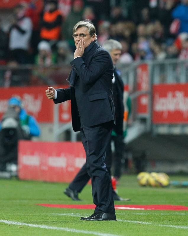 Football. International Friendly. Poland - Switzerland. 18.11.2014