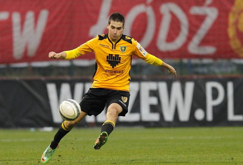 Football. I Liga. Widzew Lodz - GKS Katowice. 22.11.2014
