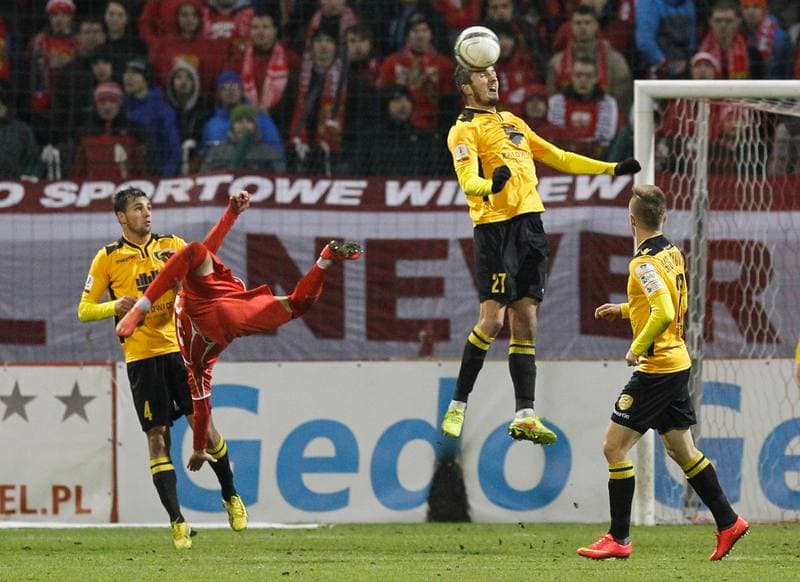 Football. I Liga. Widzew Lodz - GKS Katowice. 22.11.2014