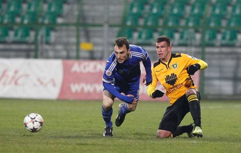 Football. I Liga. GKS Katowice - Miedz Legnica. 29.11.2014