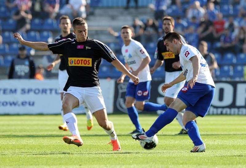 Football. T-Mobile Ekstraklasa. Ruch Chorzow - Lechia Gdansk. 06.05.2012