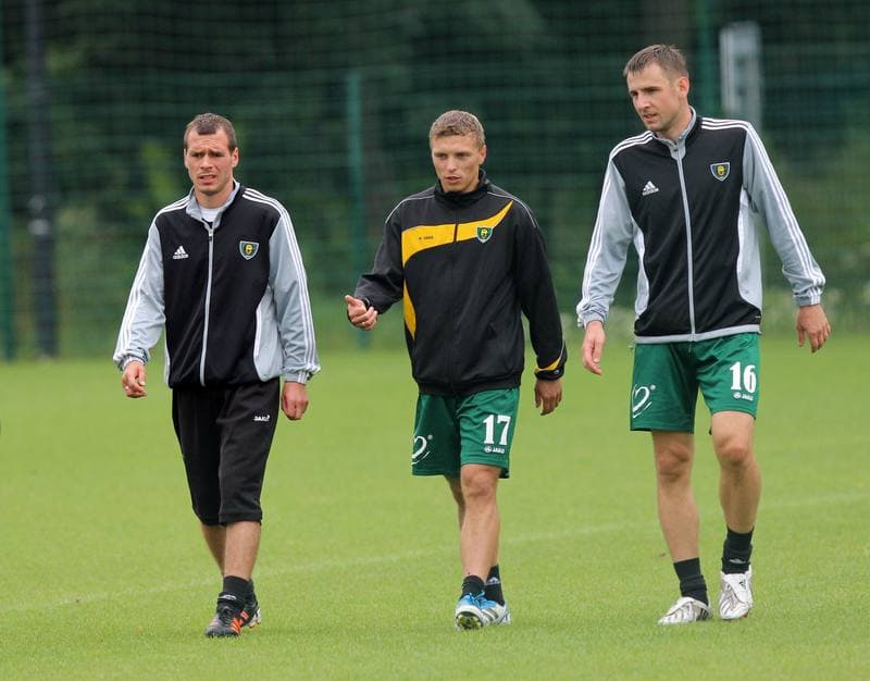 Football. GKS Katowice. Training. 17.07.2012