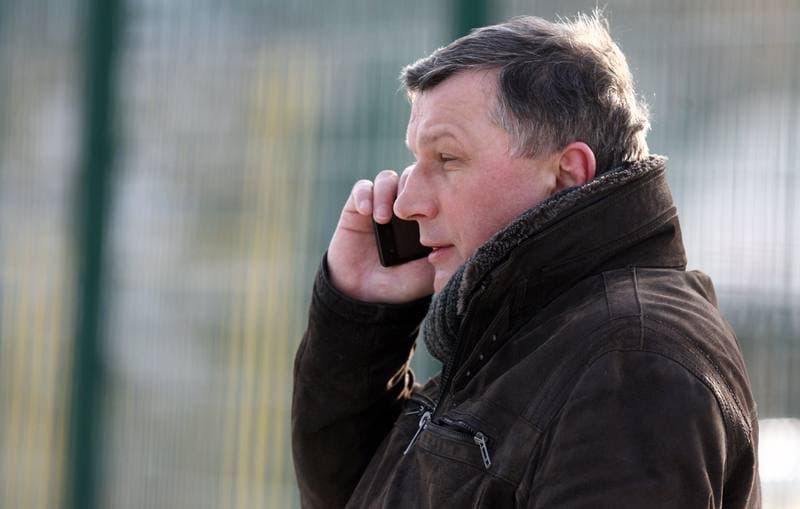 Football. Piast Gliwice. Training. 08.01.2015