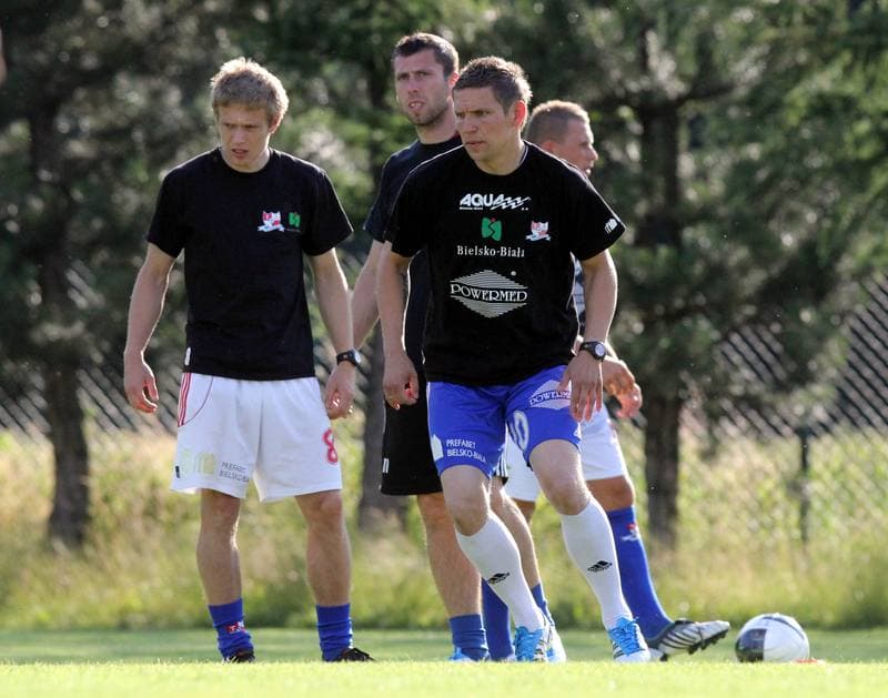 Football. Podbeskidzie Bielsko-Biala. Training. 27.06.2011