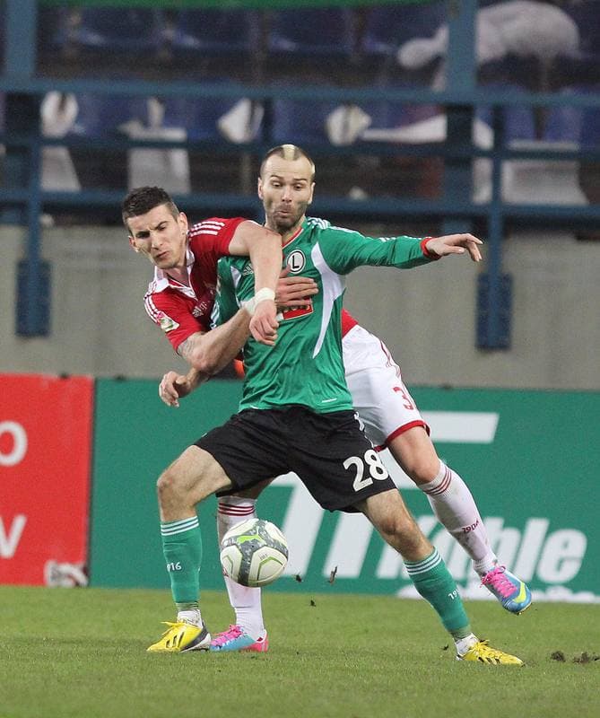 Football. T-mobile Ekstraklasa. Wisla Krakow - Legia Warsaw. 13.04.2013
