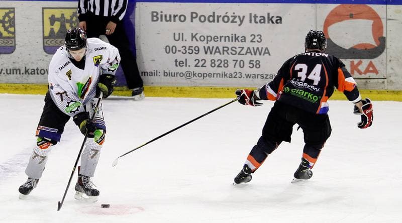 Ice Hockey. Polska Hokej Liga. Naprzod Janow - Ciarko KH Sanok. 18.01.2015