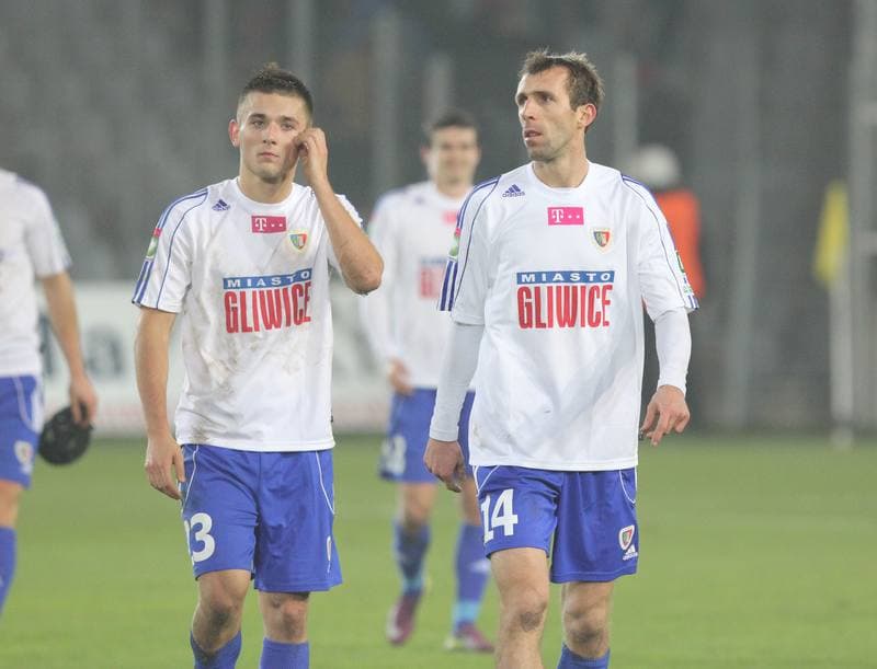Football. T-Mobile Ekstraklasa. Korona Kielce - Piast Gliwice. 23.11.2012