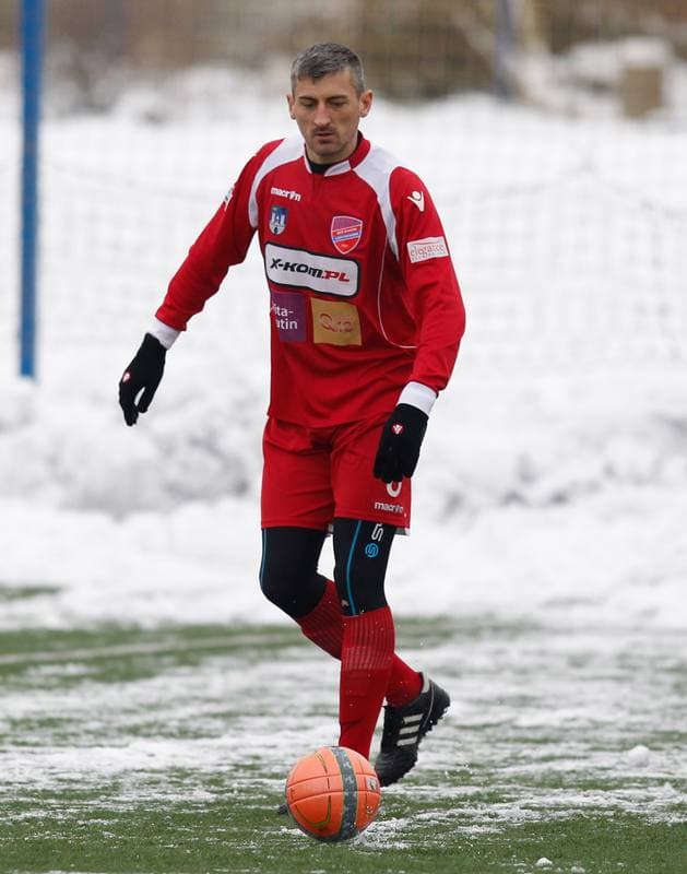Football. Friendly Match. GKS Katowice - Rakow Czestochowa. 22.02.2014
